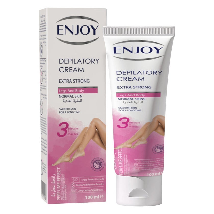 Enjoy Extra Strong Depilatory Cream For Normal Skin 100ml