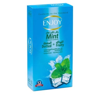 Enjoy Mint Premium Condoms, Pack of 12's