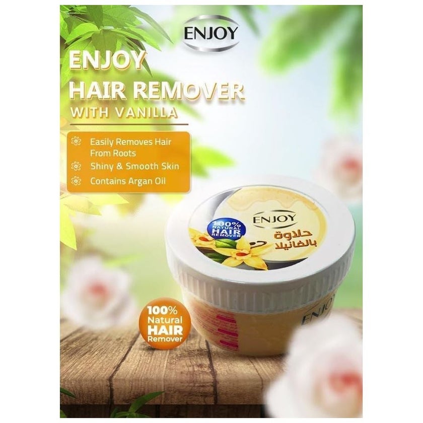 Enjoy Advanced Vanilla Hair Removal Wax 400g