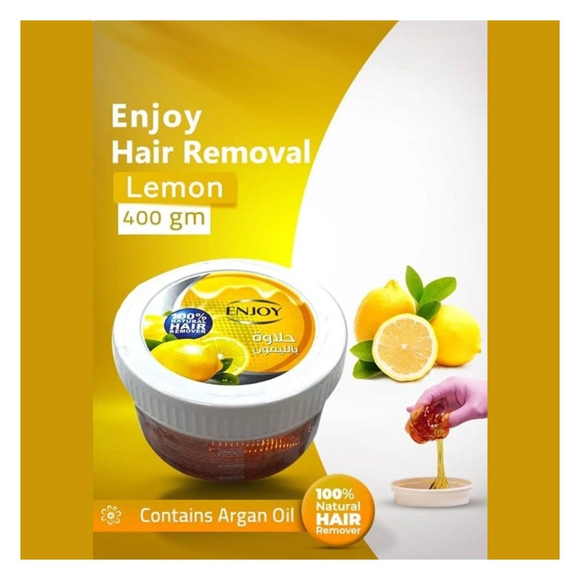 Enjoy Advanced Lemon Hair Removal Wax 400g