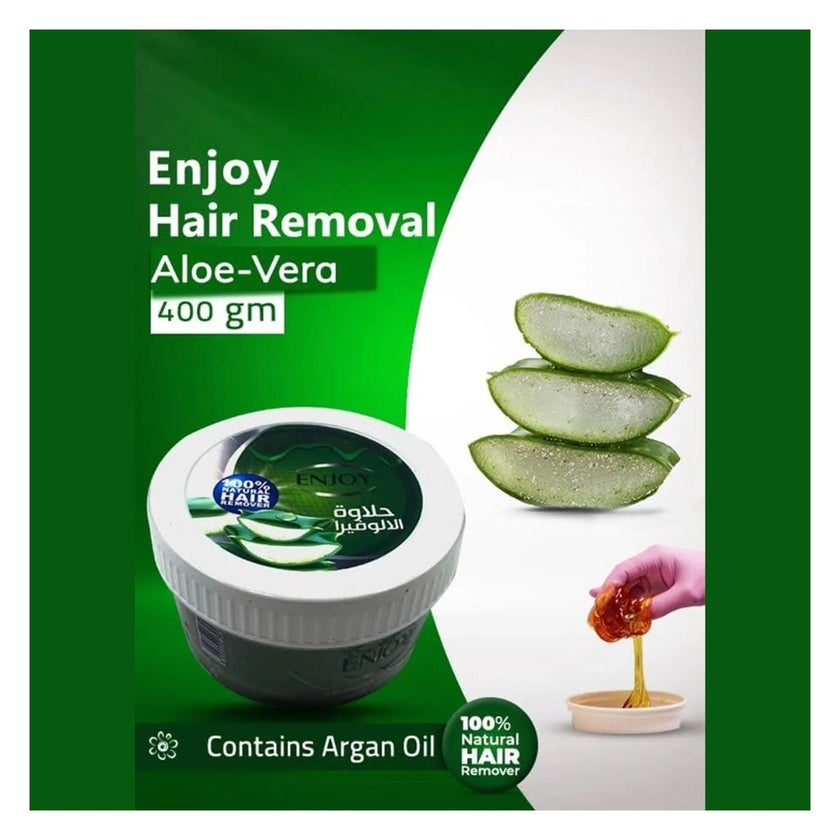 Enjoy Advanced Aloe Vera Hair Removal Wax 400g