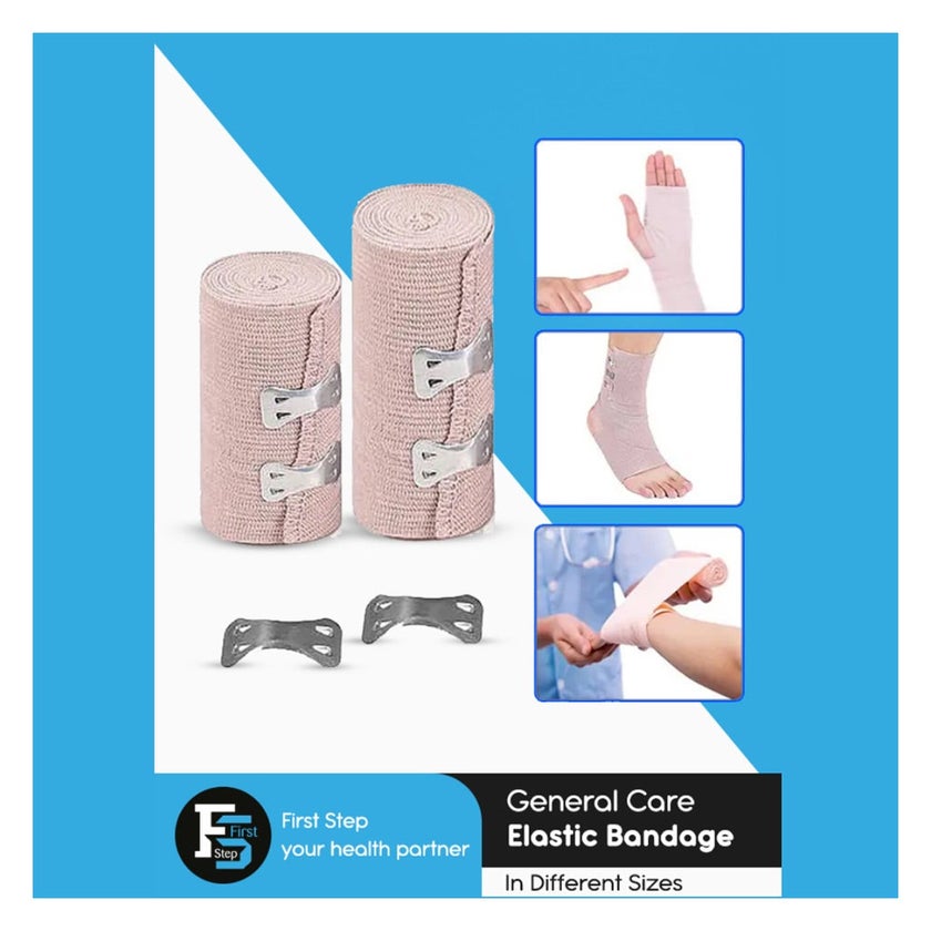 First Step Plus Elastic Bandage, Size 10cm x 4.5m