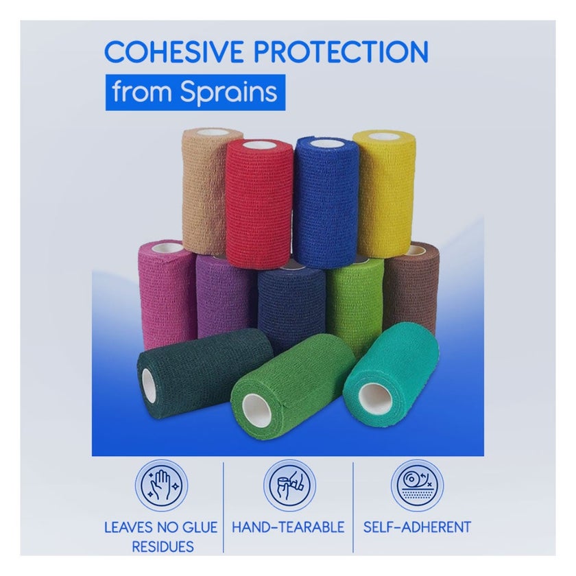 First Step Cohesive Bandage, Size 10cm x 4.5m