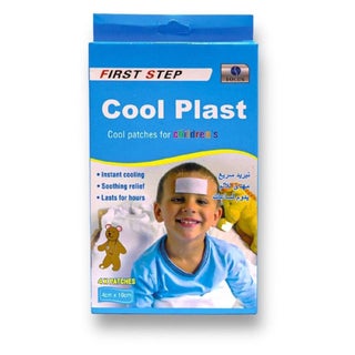 First Step Cool Plast Cool Patches For Children, Pack of 4's