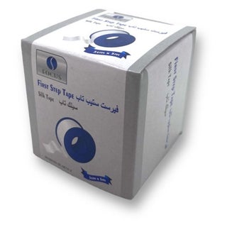 First Step Silk Tape For Dressing, Size 5cm x 5m