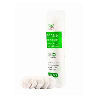 Pure Life Organic Hygienic & Absorbent Cotton Pads, Pack of 100's