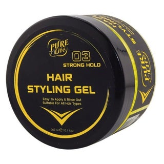 Pure Life 03 Strong Hold Hair Styling Gel 300ml
