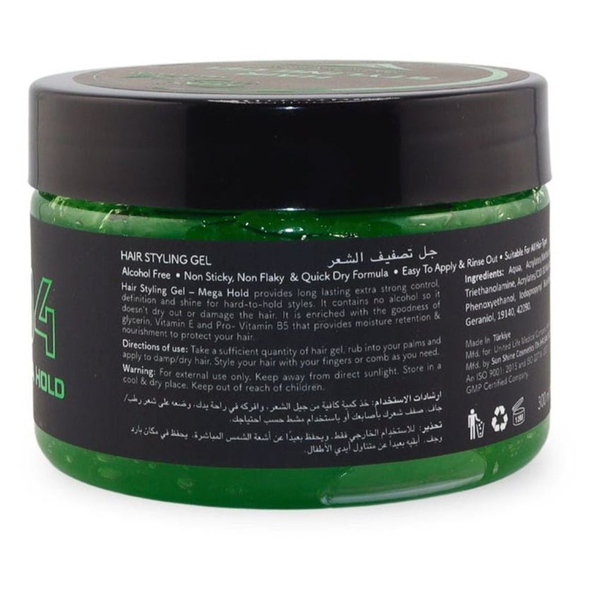 Pure Life 04 Mega Hold Hair Styling Gel 300ml