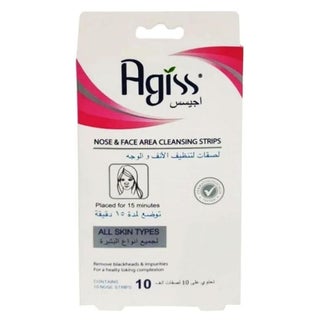 Agiss Nose & Face Area Cleansing Strips, Pack of 10's