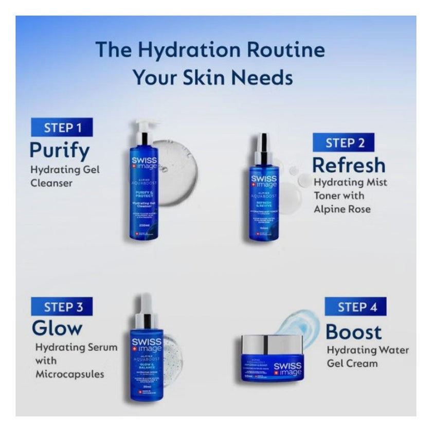 Swiss Image Alpine Aquaboost Refresh & Revive Hydrating Mist Toner 150ml