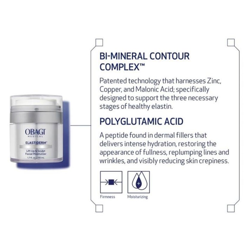 Obagi Elastiderm Lift Up & Sculpt Facial Moisturizer - 50ml