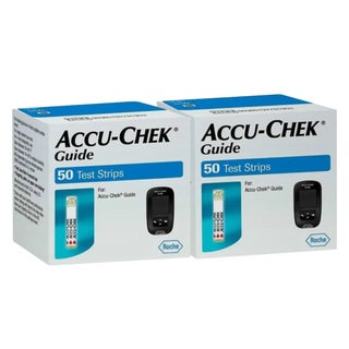 Accu-Chek Guide Blood Sugar Test Strips, Promo Pack of 50’s x 2