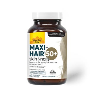 Country Life Maxi-Hair 50+ Veg Capsules For Skin & Hair, Pack of 60's