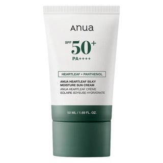 Anua Heartleaf Silky Moisture SP50+ PA++++ Sun Cream 50ml