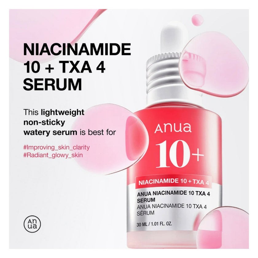 Anua Niacinamide 10 + TXA 4 Dark Sport Correcting Serum 30ml