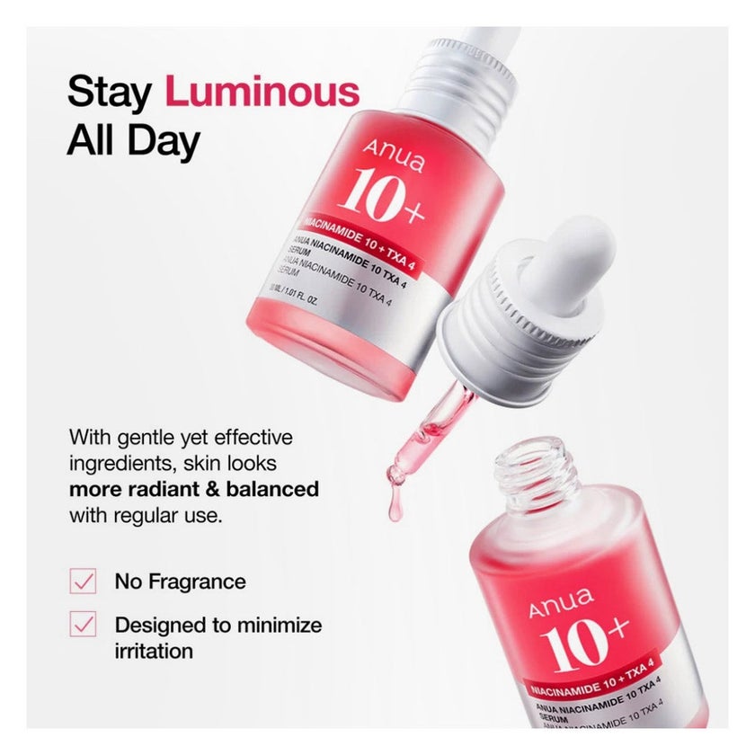 Anua Niacinamide 10 + TXA 4 Dark Sport Correcting Serum 30ml