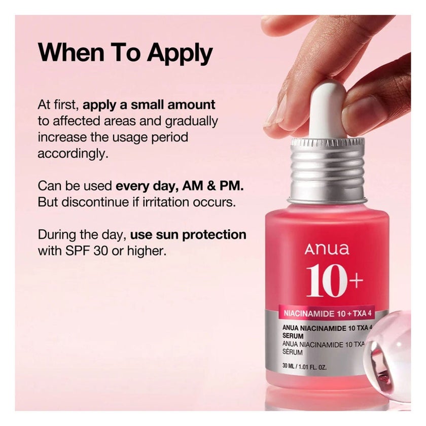 Anua Niacinamide 10 + TXA 4 Dark Sport Correcting Serum 30ml