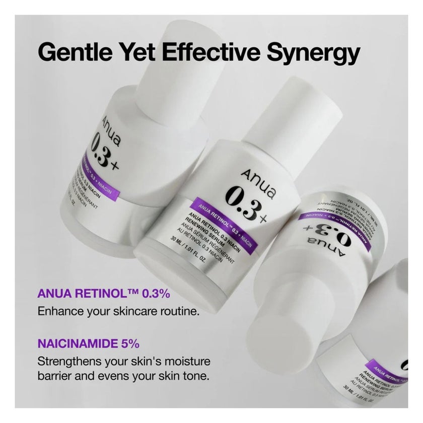 Anua Retinol 0.3 + Niacin Skin Renewing Serum 30ml