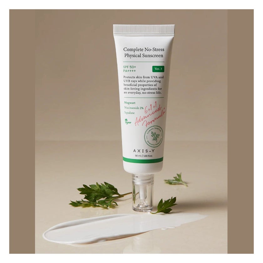 Axis-Y Complete No Stress SPF50+ PA++++ Physical Sunscreen 50ml