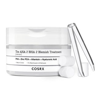 Cosrx AHA 2% BHA 2% Blemish Treatment Serum Pure Cotton Balls 120g, Pack of 60's