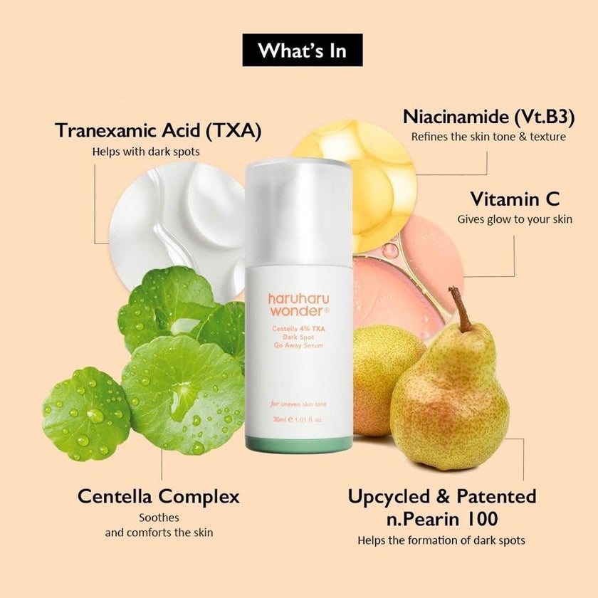 Haruharu Wonder Centella 4% TXA Dark Spot Go Away Serum 30ml