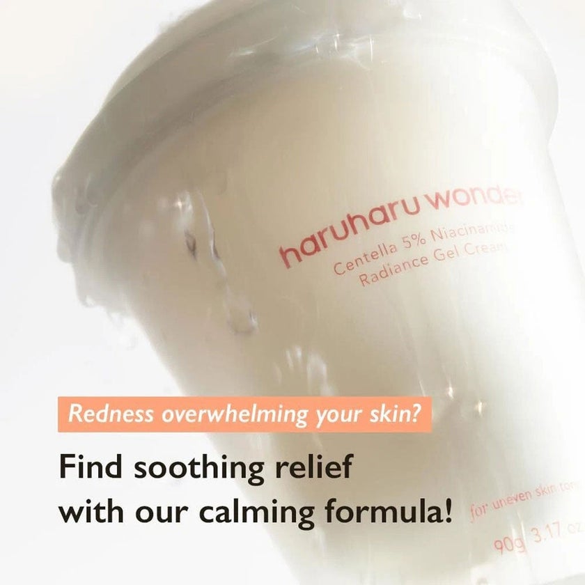 Haruharu Wonder Centella 5% Niacinamide Radiance Gel Cream 90g