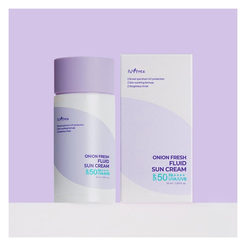 Isntree Onion Fresh Fluid SPF50+ PA++++ Sun Cream 50ml