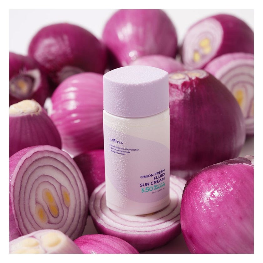 Isntree Onion Fresh Fluid SPF50+ PA++++ Sun Cream 50ml