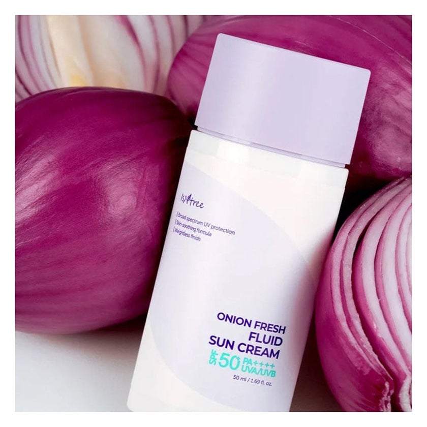 Isntree Onion Fresh Fluid SPF50+ PA++++ Sun Cream 50ml