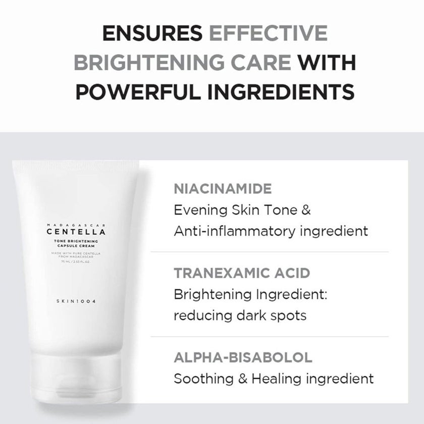 Skin1004 Madagascar Centella Tone Brightening Capsule Cream 75ml