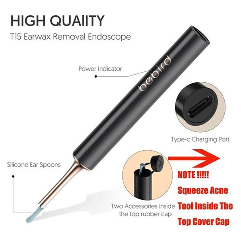 Bebird T15 Smart Visual Ear Stick Earwax Cleaner Kit