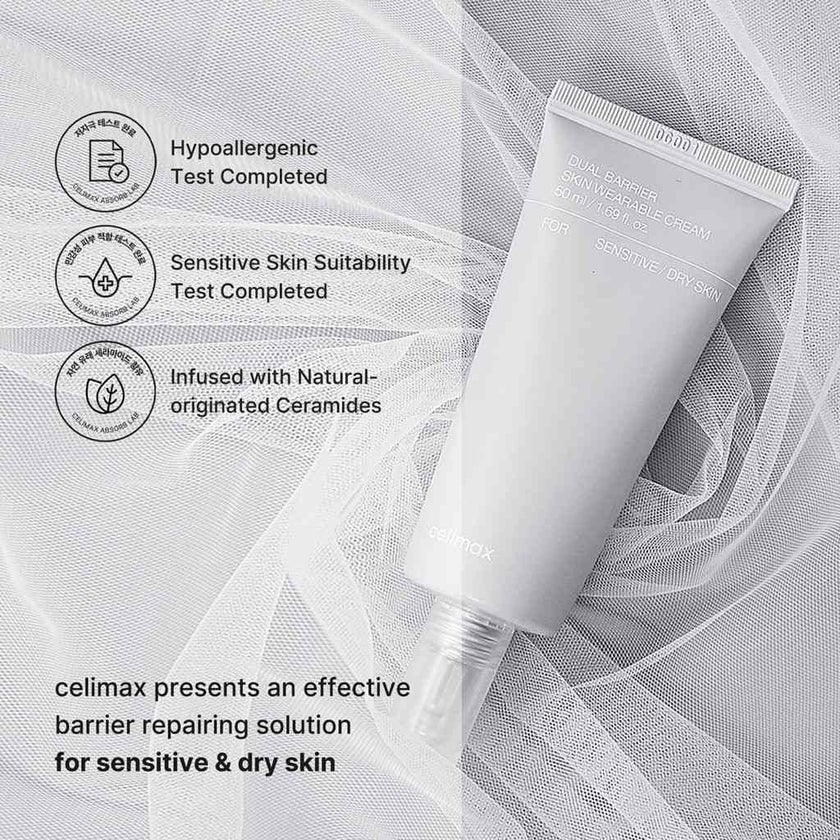 Celimax Dual Barrier Skin Wearable Cream 50ml