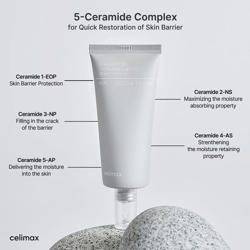 Celimax Dual Barrier Skin Wearable Cream 50ml