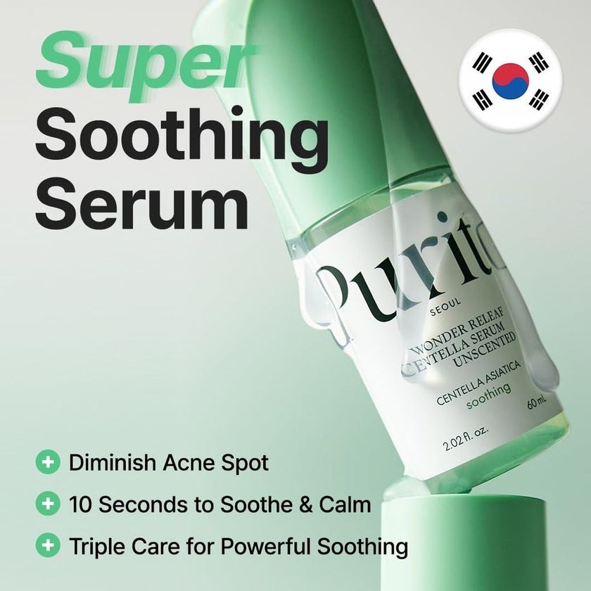 Purito Seoul Wonder Releaf Centella Unscented Serum 60ml