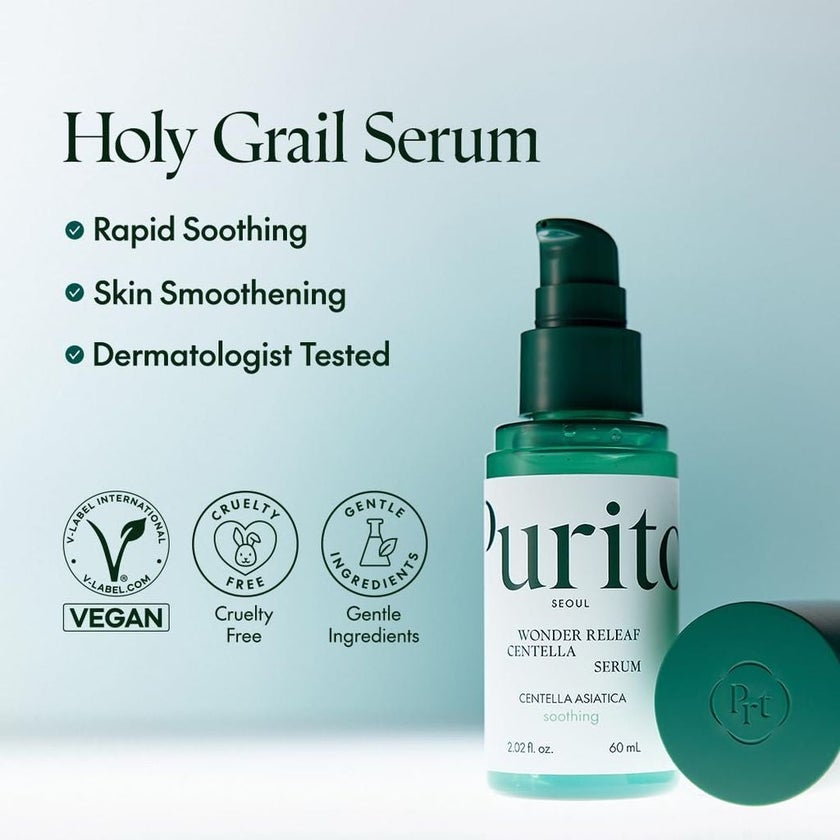 Purito Seoul Wonder Releaf Centella Soothing Face Serum 60ml