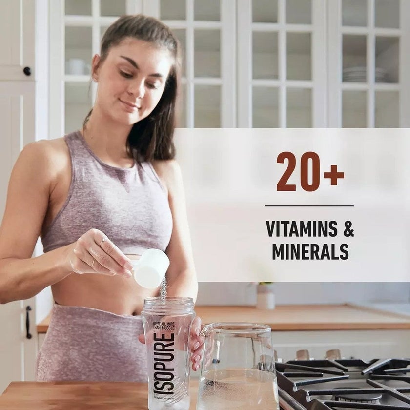 Nature's Best Isopure Zero Carb Protein Powder 1lb, Flavor - Dutch Chocolate