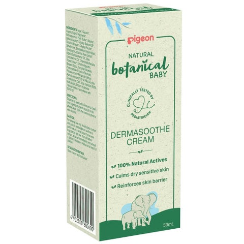 Pigeon Natural Botanical Baby Dermasoothe Cream - 50ml