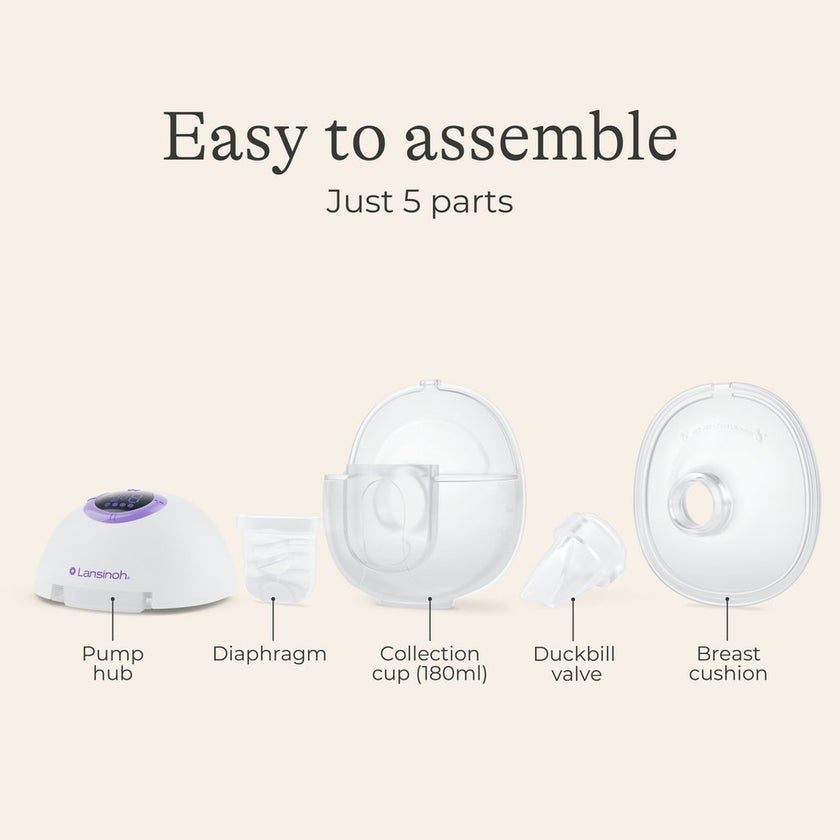 Lansinoh Discreet Duo Wearable Electric Breast Pump