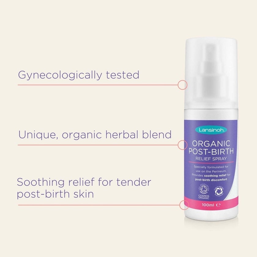 Lansinoh Organic Post-Birth Relief Spray 100ml