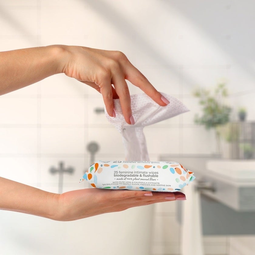 Femfresh Intimate Daily Wipes, Pack of 25's