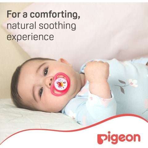 Pigeon Minilight Pacifier For 12+ Months Baby, Size - Large, Girl