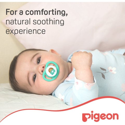 Pigeon Minilight Pacifier For 6+ Months Baby, Size - Medium