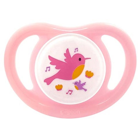 Pigeon Minilight Pacifier For 0+ Months Baby, Size - Small, Girl