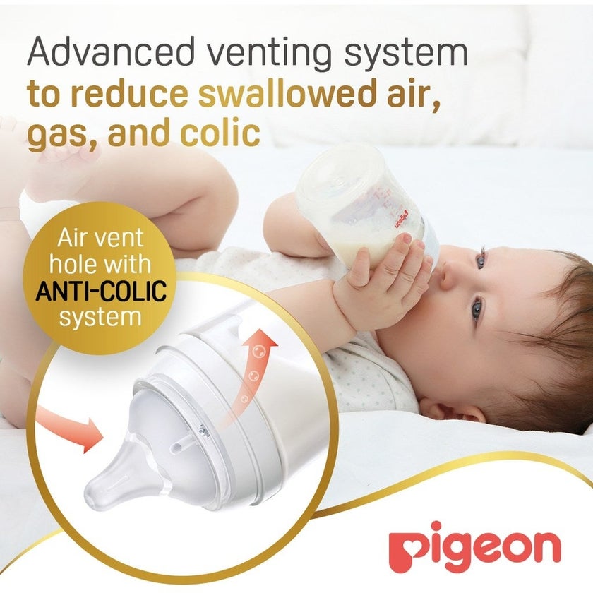 Pigeon SofTouch Wide Neck Nipples, Size - SS, Pack of 2's