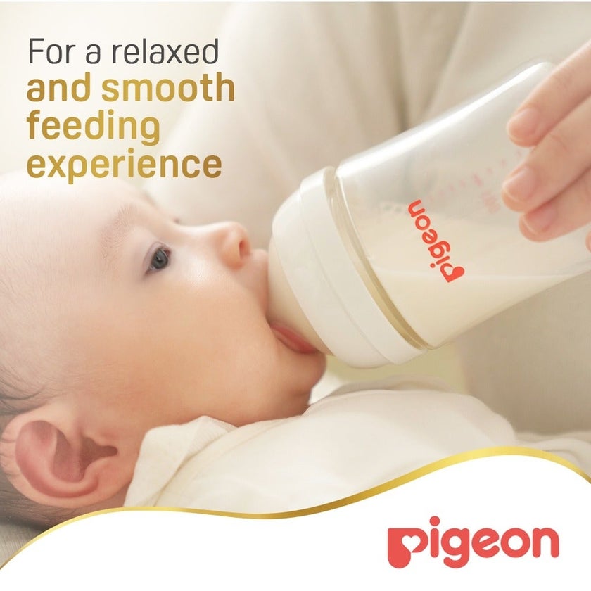 Pigeon SofTouch Wide Neck Nipples, Size - Small, Pack of 2's