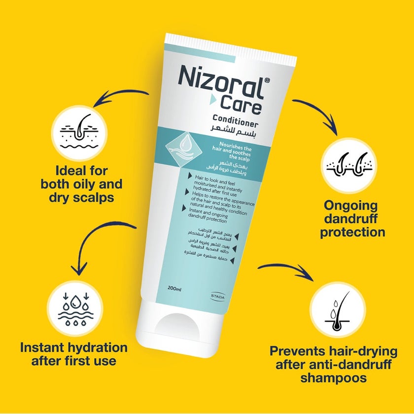 Nizoral Care Conditioner For Oily & Dry Scalp 200ml