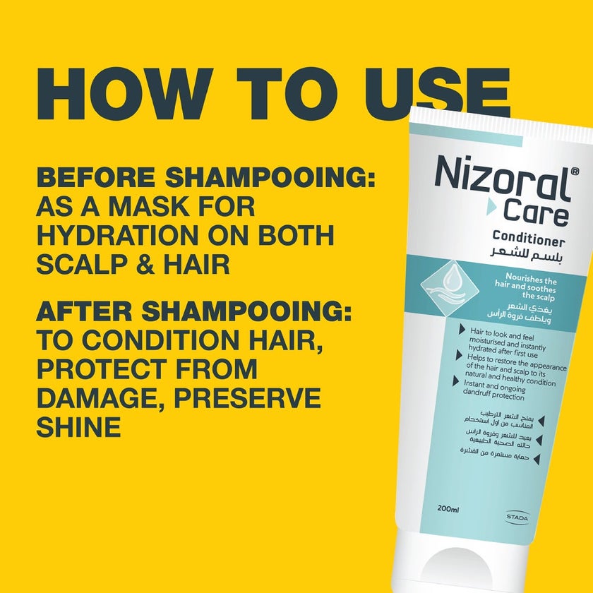 Nizoral Care Conditioner For Oily & Dry Scalp 200ml