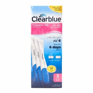 Clear Blue Pregnancy Test Ultra Early Kit - 3 Test Kits