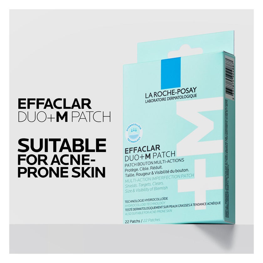 La Roche-Posay Effaclar Duo+M 3H Invisible Pimple Spot Treatment - 22 Patches