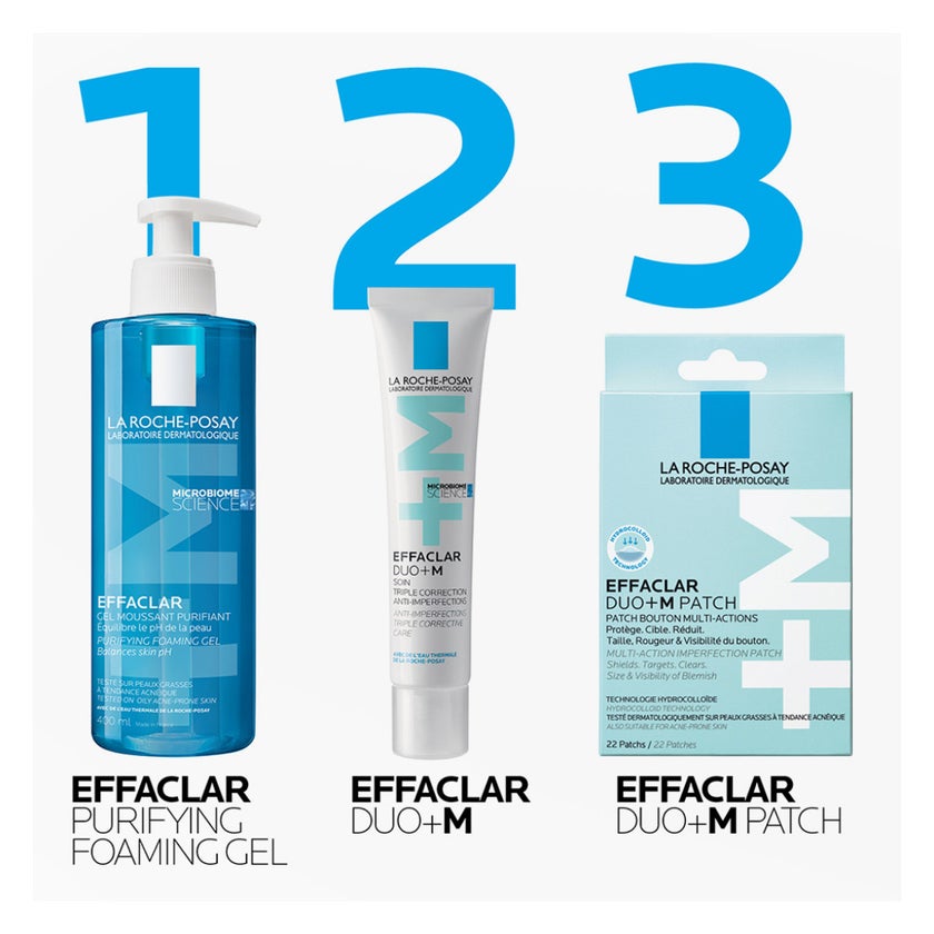 La Roche-Posay Effaclar Duo+M 3H Invisible Pimple Spot Treatment - 22 Patches